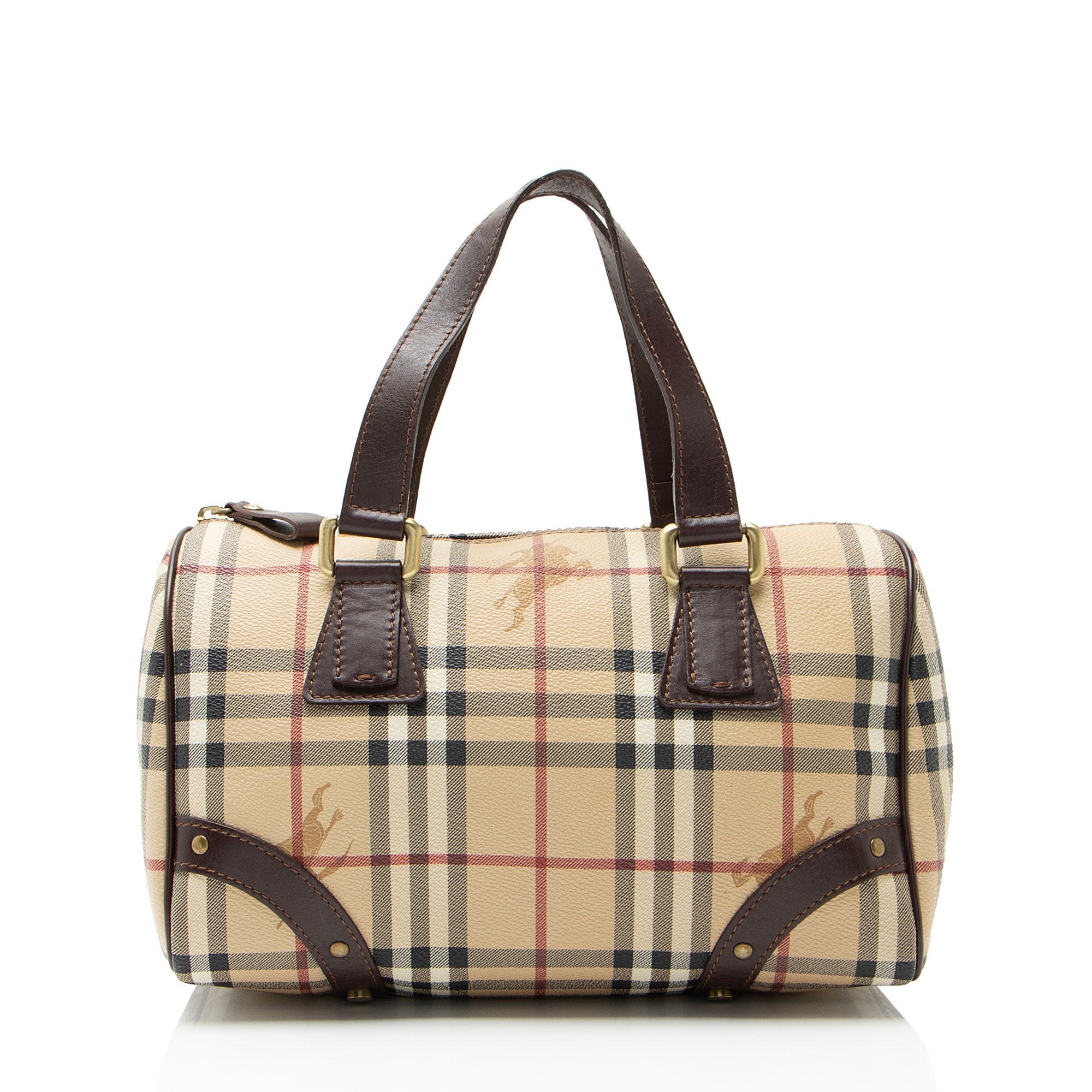 Burberry Haymarket Check Bowling Bag