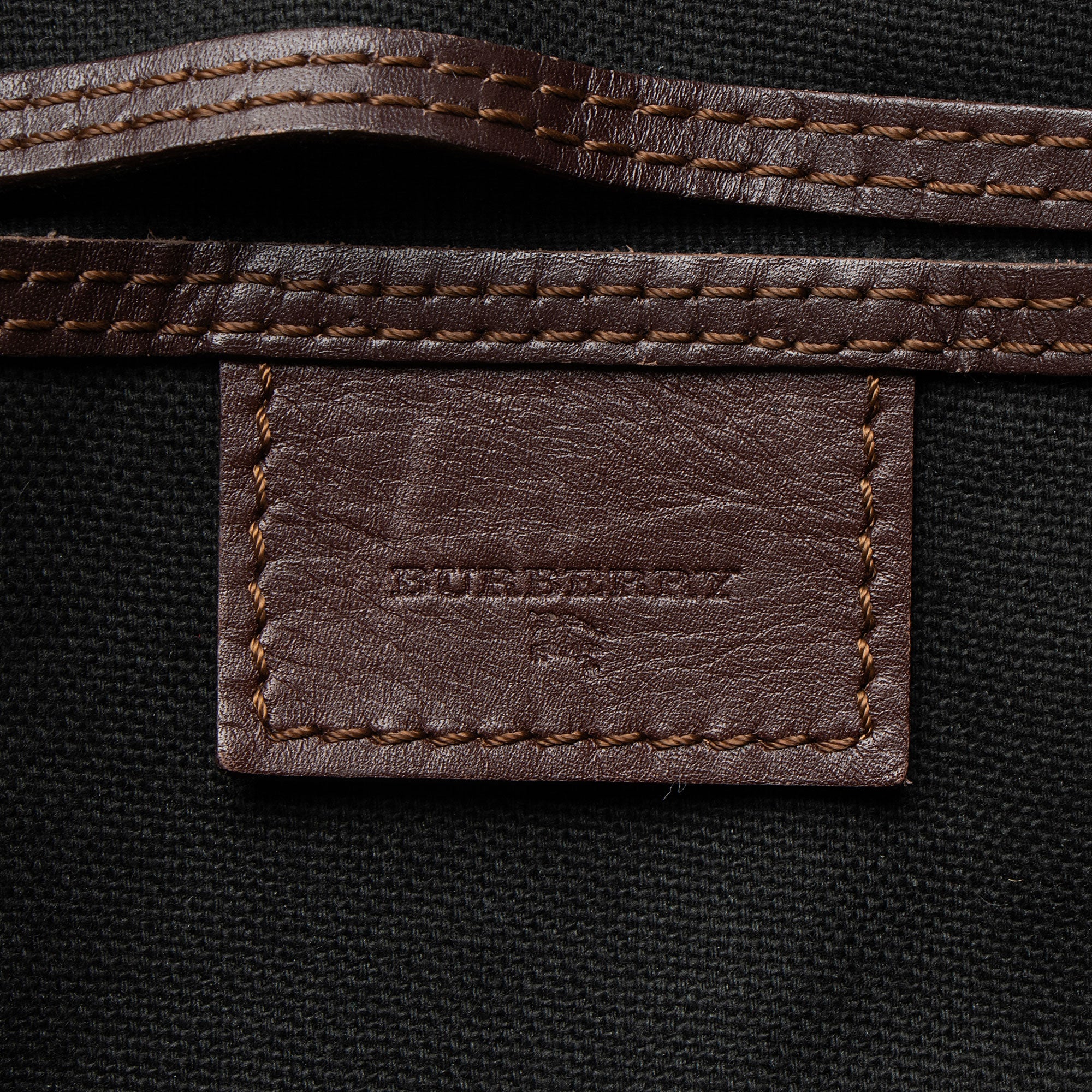 Burberry Haymarket Check Bowling Bag