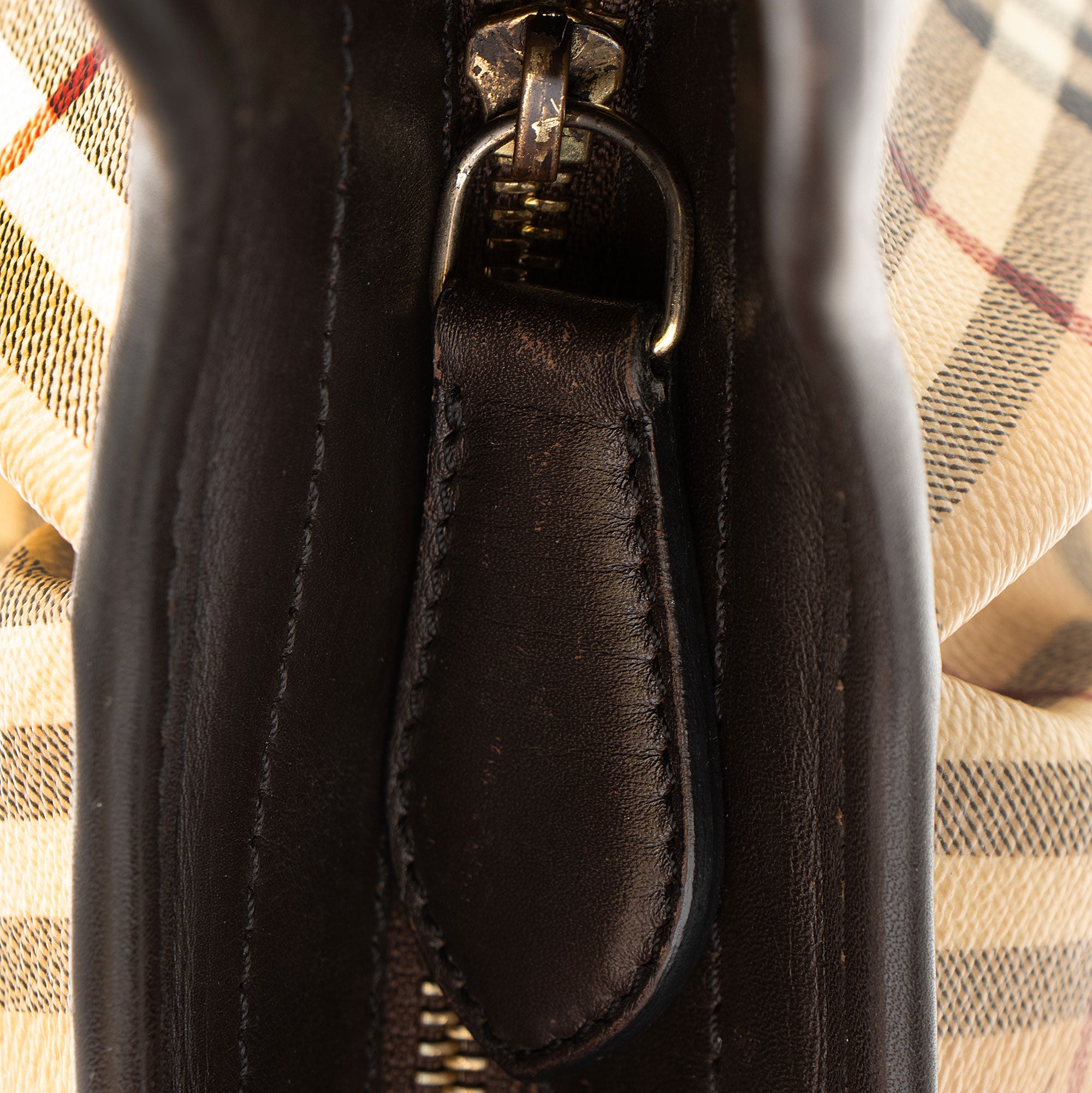 Burberry Haymarket Check Brooklyn Hobo
