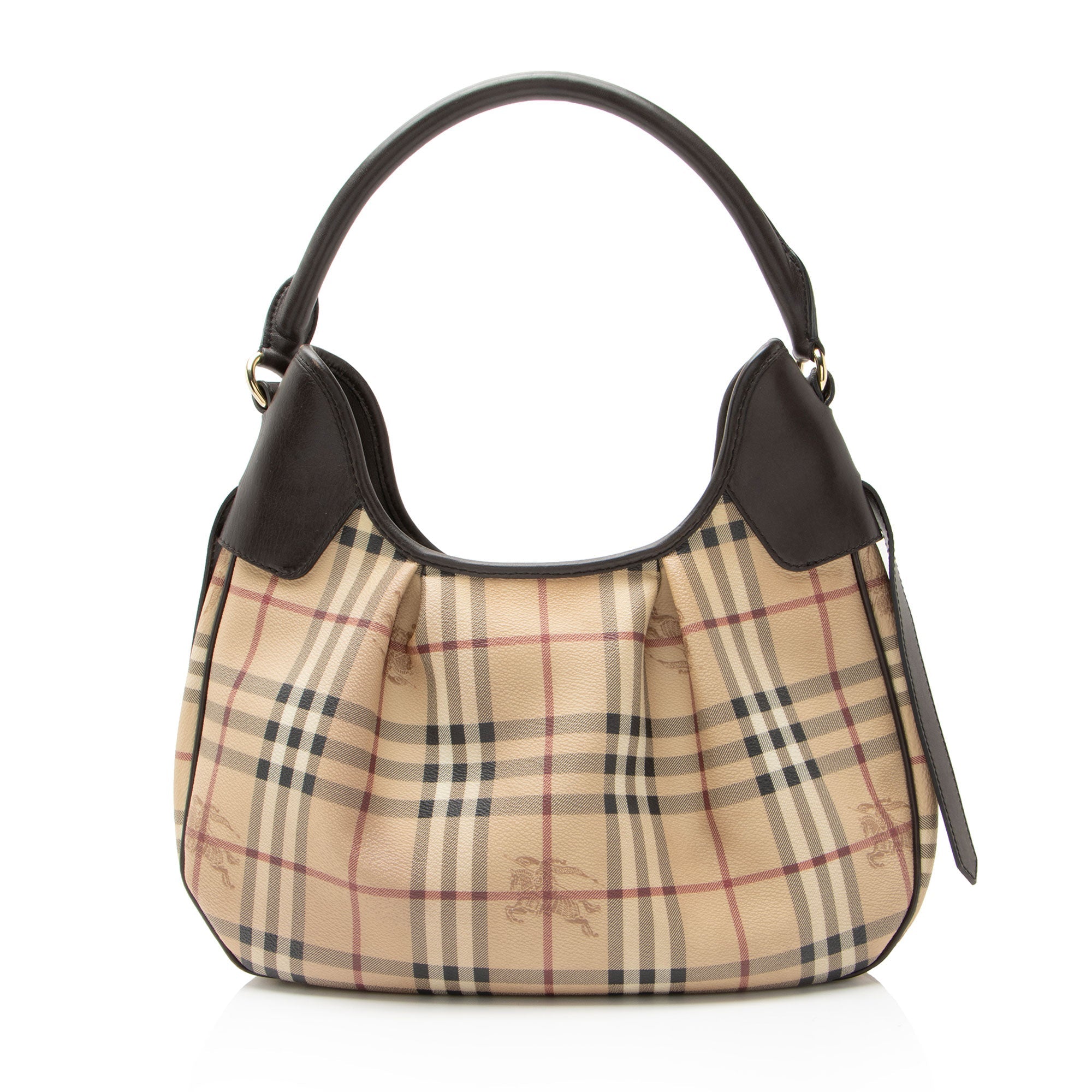 Burberry Haymarket Check Brooklyn Hobo