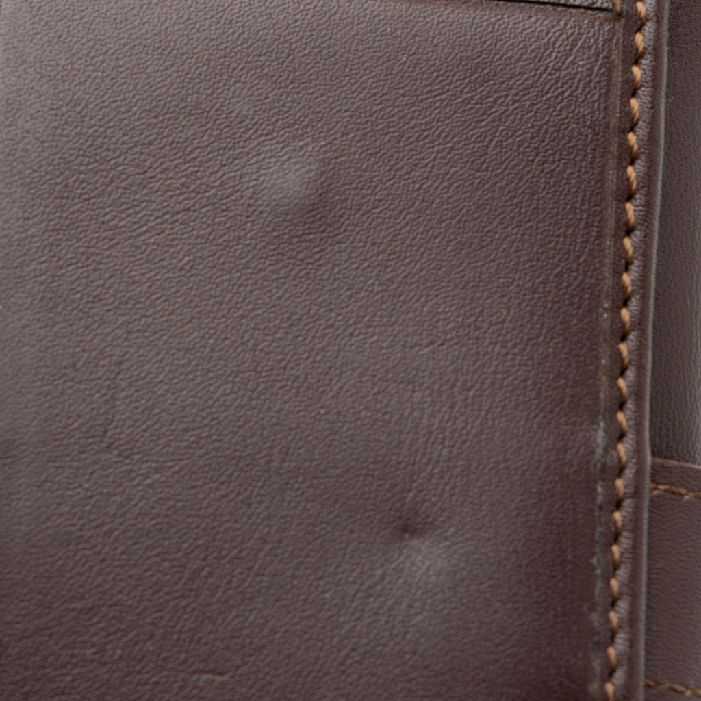 Burberry Haymarket Check Buckle Compact Wallet