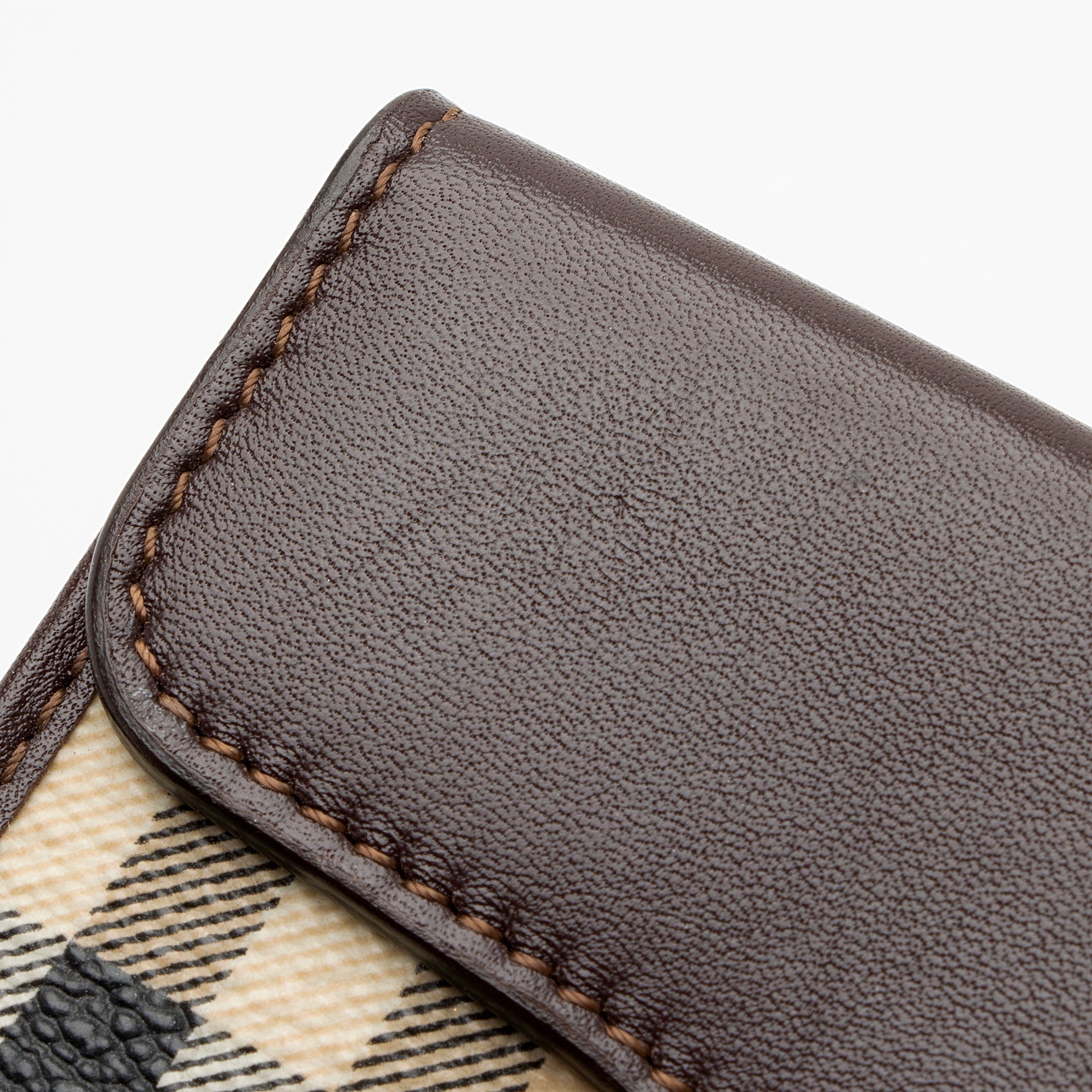 Burberry Haymarket Check Buckle Compact Wallet