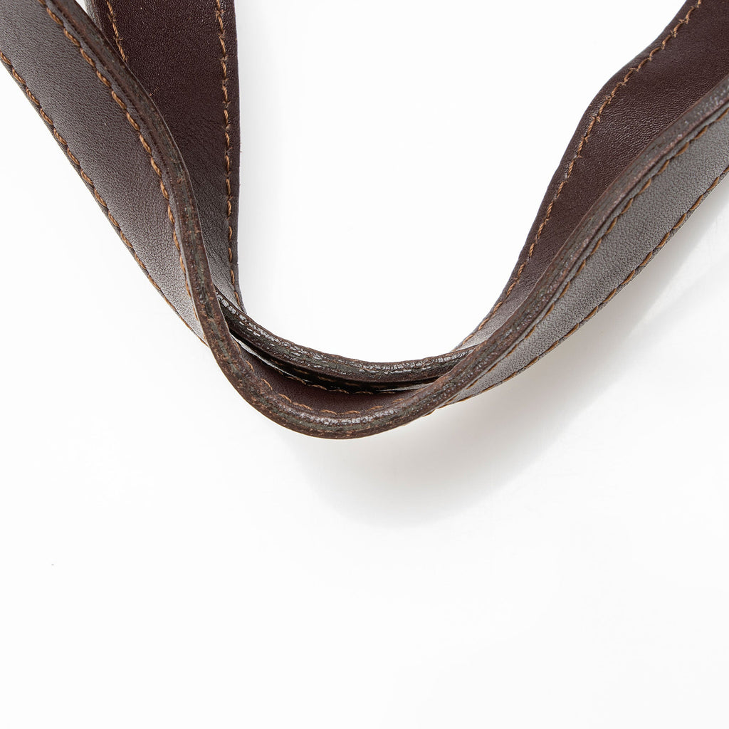 Burberry Haymarket Check Buckle Satchel