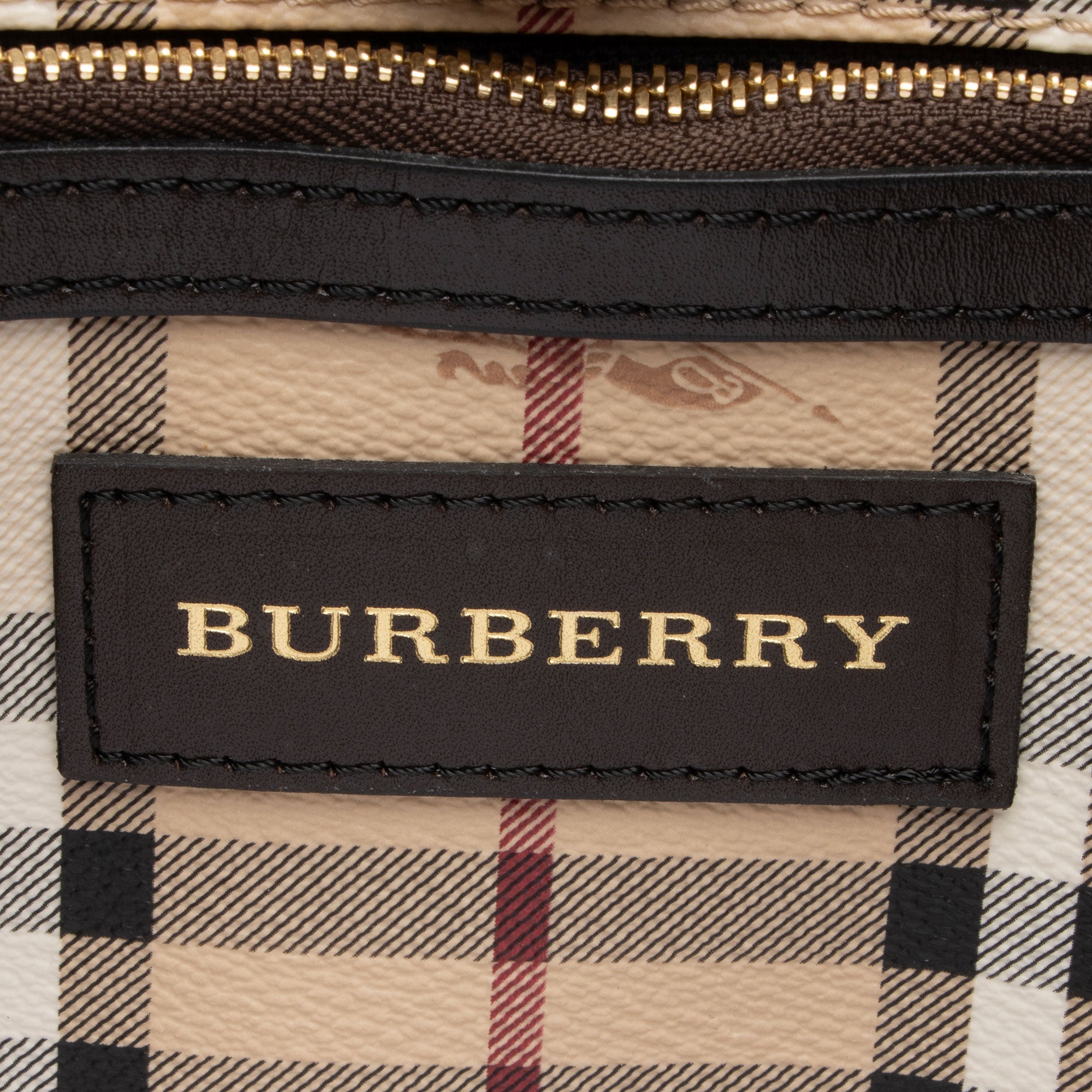 Burberry Haymarket Check Canterbury Small Tote
