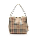 Burberry Haymarket Check Canterbury Small Tote
