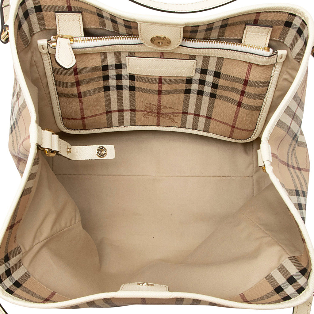Burberry Haymarket Check Canterbury Small Tote