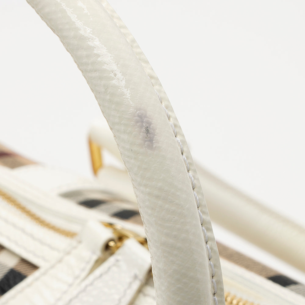 Burberry Haymarket Check Chatton Medium Tote (SHF-21124)