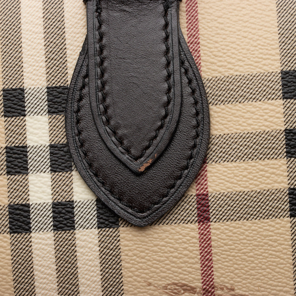 Burberry Haymarket Check Chester Medium Satchel (SHF-6GPrk2)