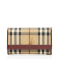 Burberry Haymarket Check Continental Wallet