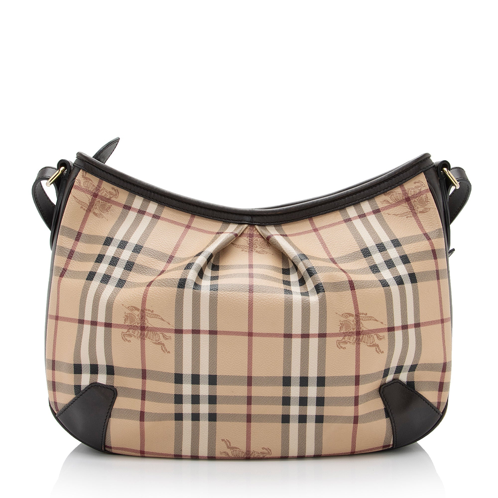 Burberry Haymarket Check Crossbody Bag (SHF-qDXh6N)