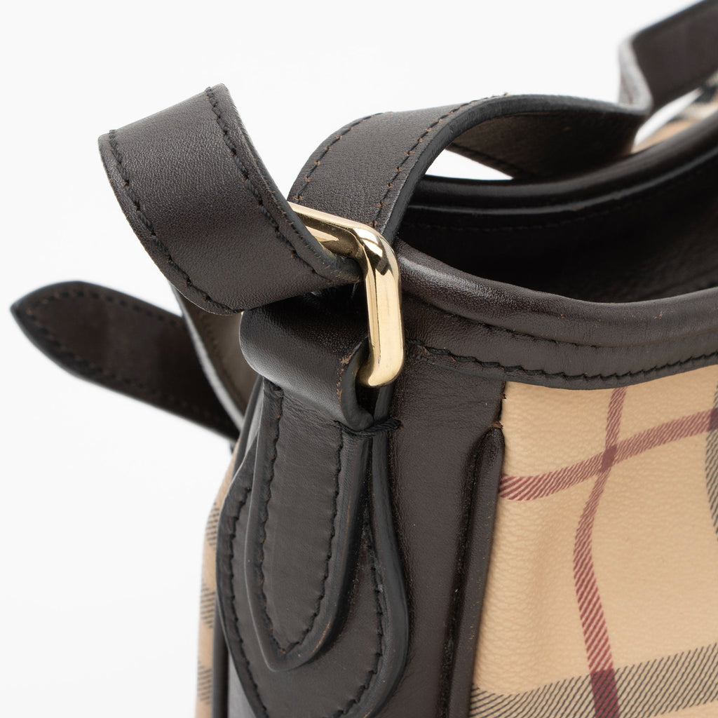 Burberry Haymarket Check Crossbody Bag (SHF-qDXh6N)