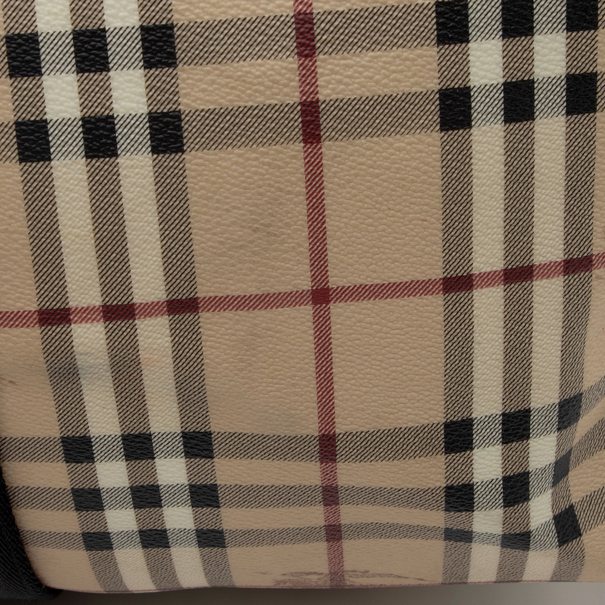 Burberry Haymarket Check Holdall Duffle (SHF-6UofXL)