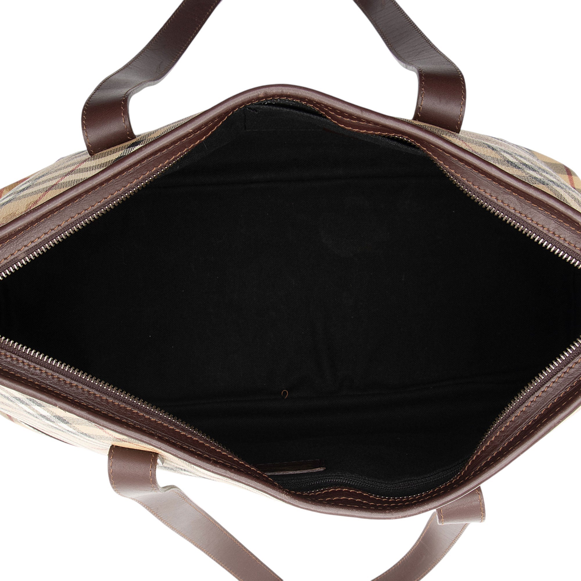 Burberry Haymarket Check Large Tote (SHF-52vZ3J)