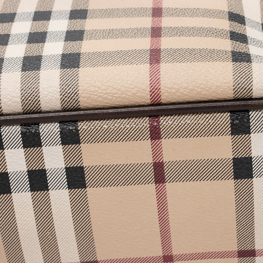 Burberry Haymarket Check Medium Regent Tote (SHF-17589)