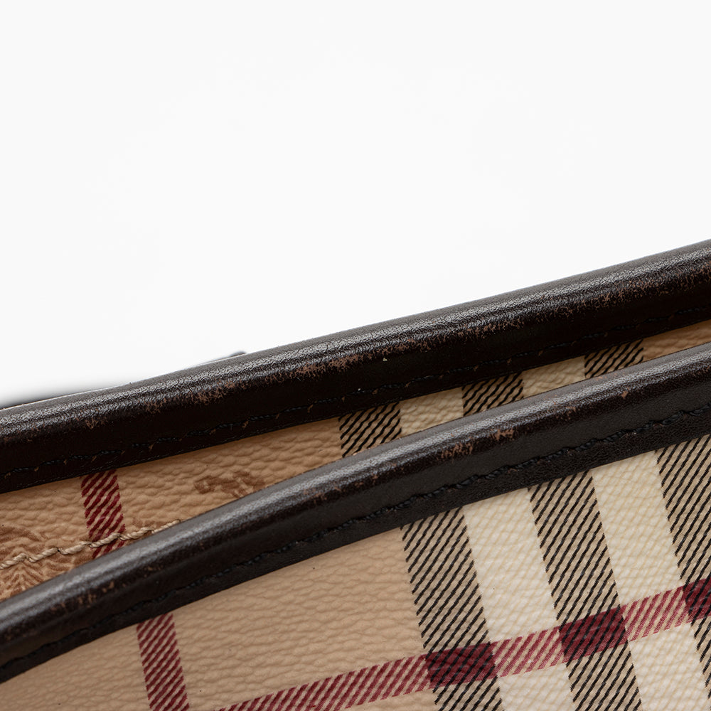 Burberry Haymarket Check Medium Regent Tote (SHF-17589)