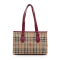 Burberry Haymarket Check Medium Regent Tote (SHF-ACHH4X)