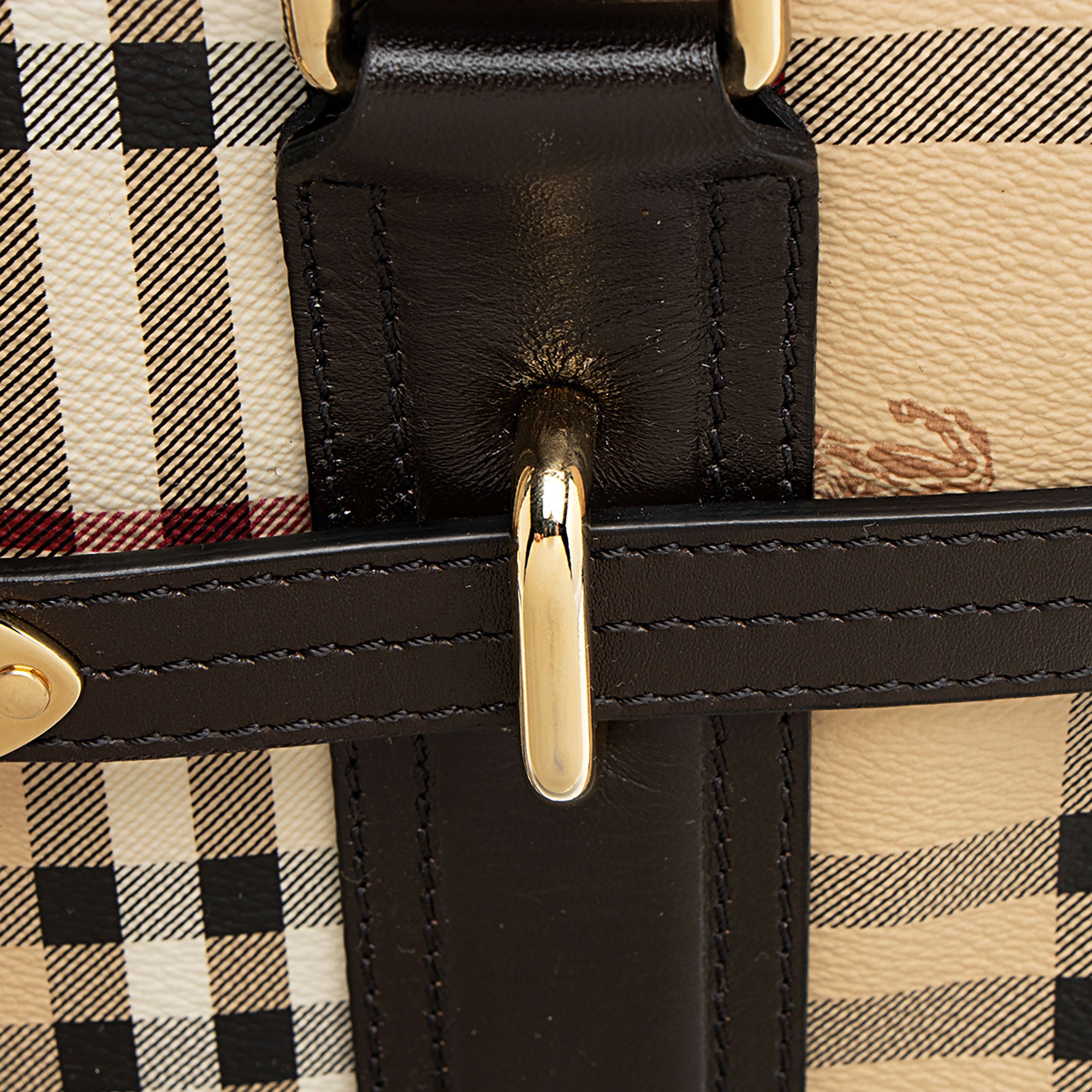 Burberry Haymarket Check Minford Tote