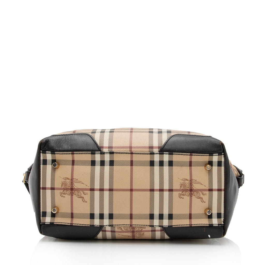 Burberry Haymarket Check Primrose Medium Tote (SHF-NBcwr7)