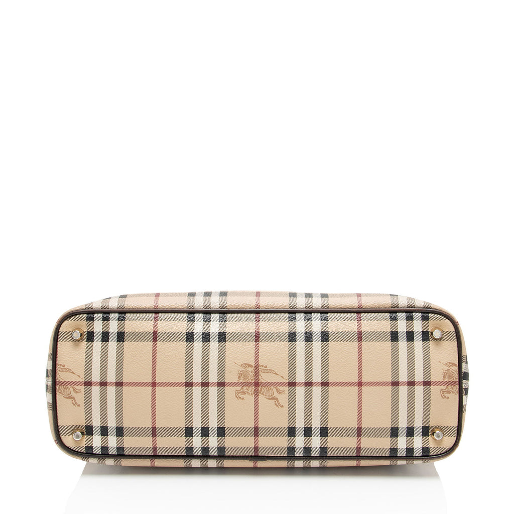 Burberry Haymarket Check Regent Medium Tote