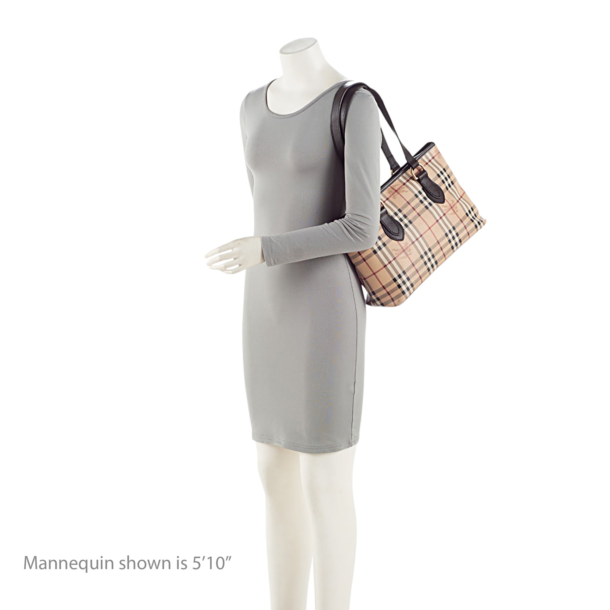 Burberry Haymarket Check Regent Medium Tote