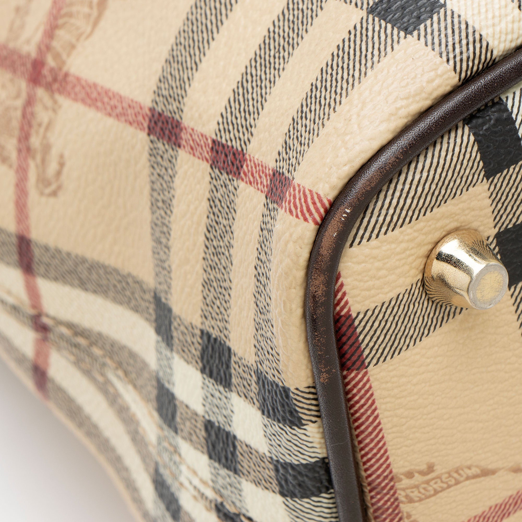 Burberry Haymarket Check Regent Medium Tote