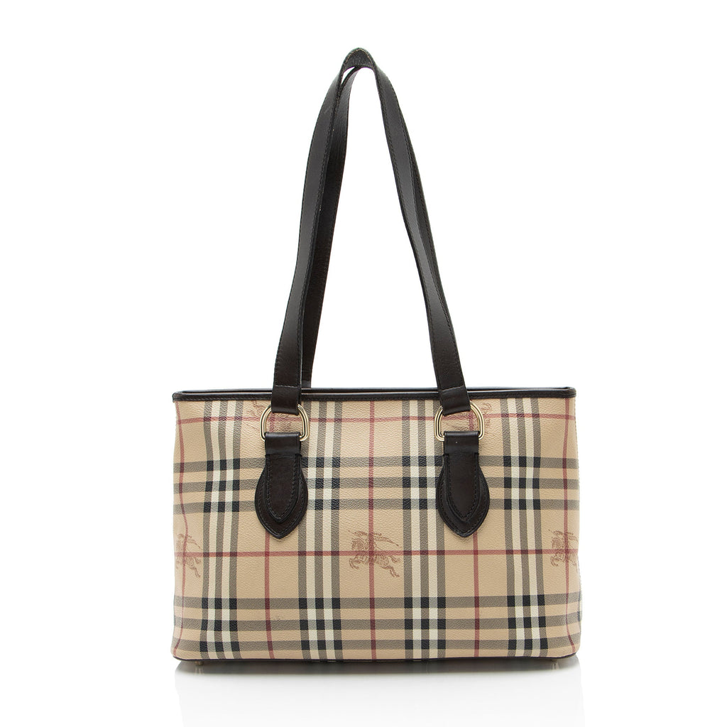 Burberry Haymarket Check Regent Medium Tote