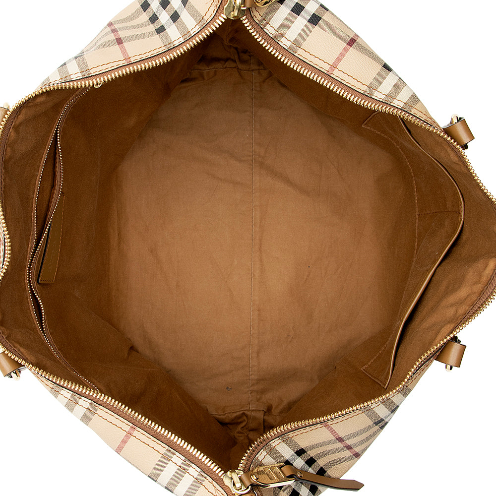 Burberry Haymarket Check Salisbury Tote (SHF-17374)