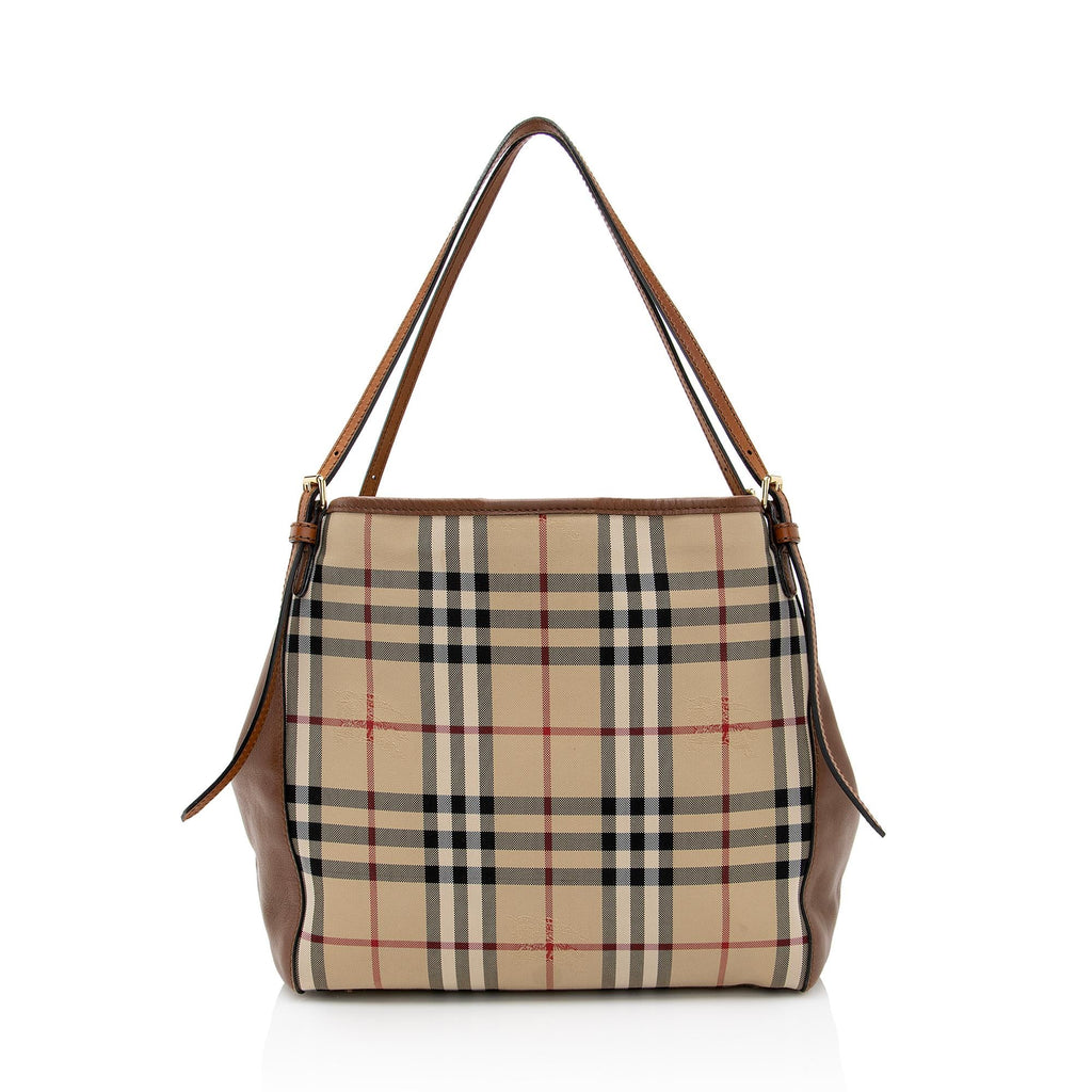 Burberry Horseferry Check Canterbury Small Tote