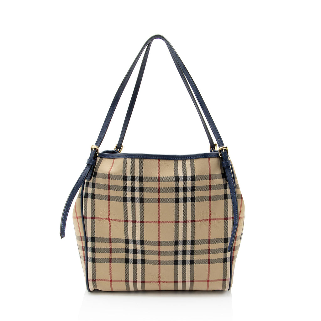 Burberry Horseferry Check Canterbury Small Tote