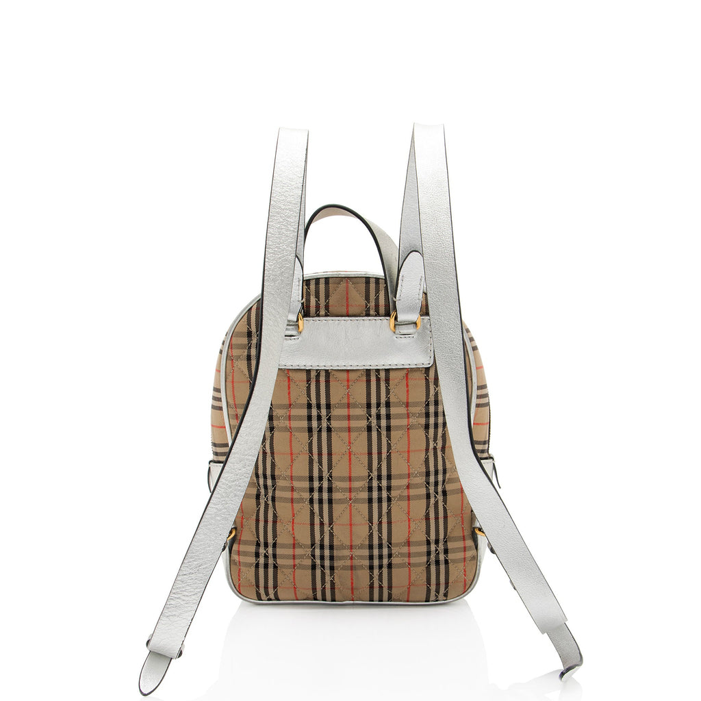 Burberry Horseferry Check Link 1983 Knight Backpack (SHF-Y8hDHE)