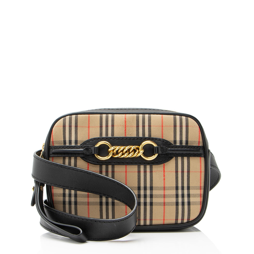 Burberry Horseferry Check Link Belt Bag
