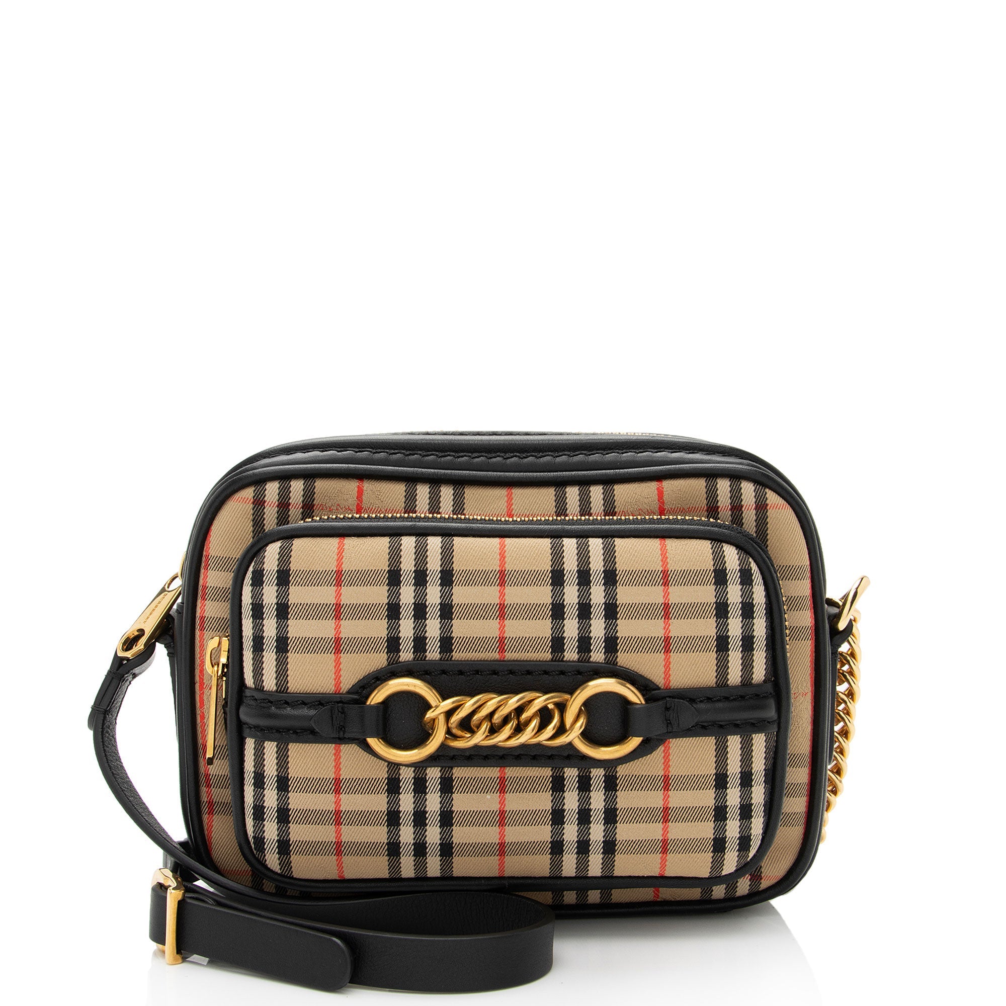 Burberry Horseferry Check Link Camera Bag (SHF-U4S5w1)