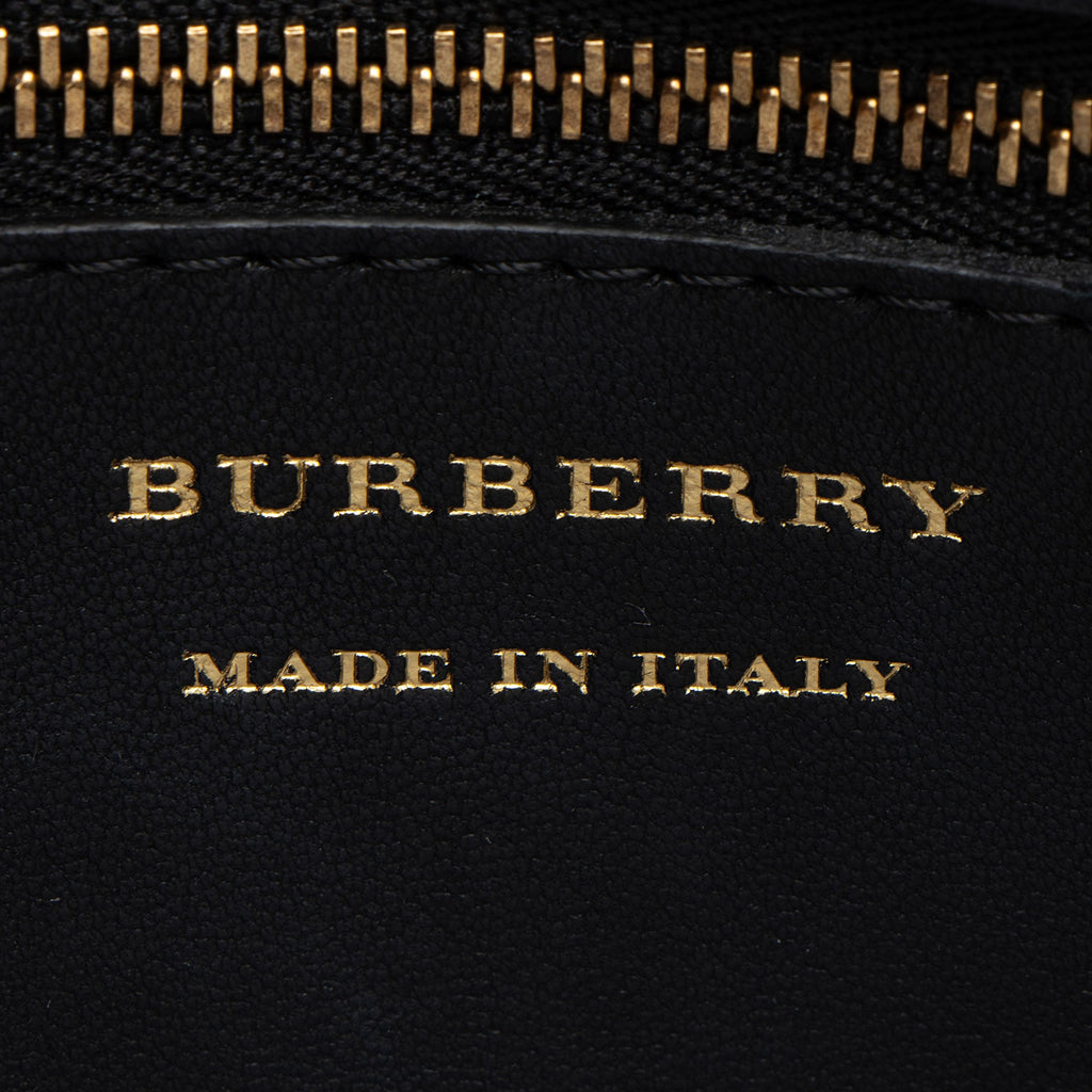 Burberry Horseferry Check Link Flap Bag (SHF-XUN7RC)