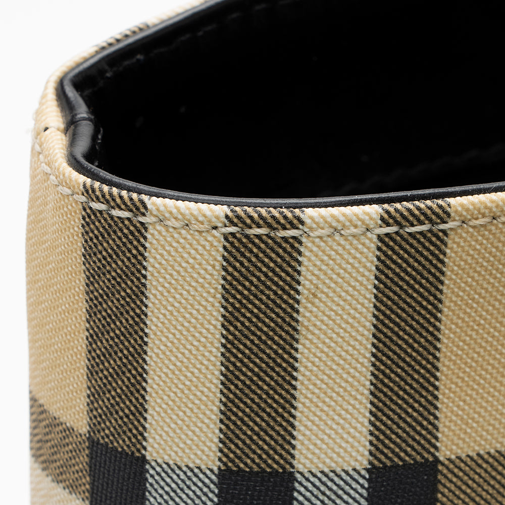 Burberry Horseferry Check Large Tote (SHF-18647)