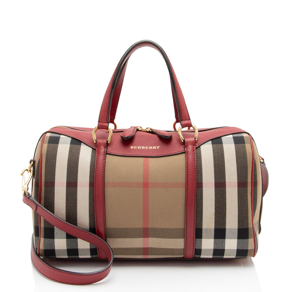 Burberry House Check Alchester Medium Satchel
