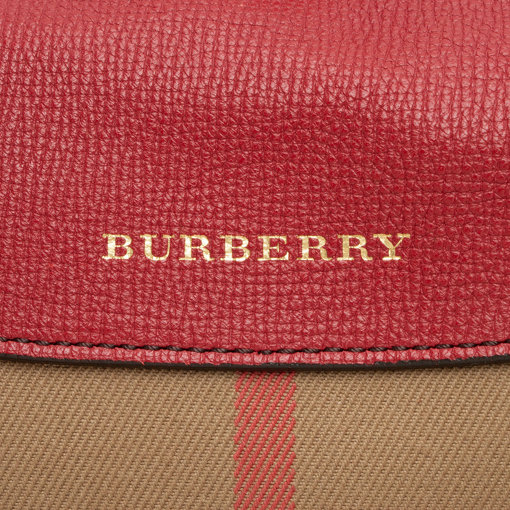 Burberry House Check Alchester Medium Satchel