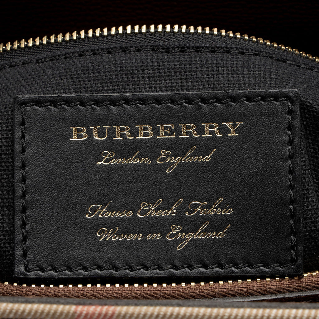 Burberry House Check Banner Medium Tote (SHF-0G2VoA)