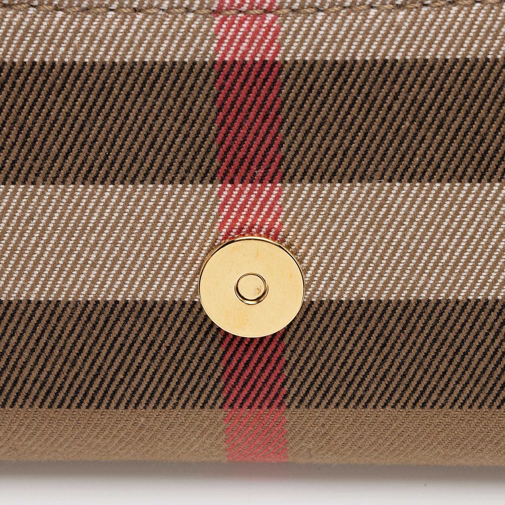 Burberry House Check Henley Chain Wallet (SHF-8PkzNG)