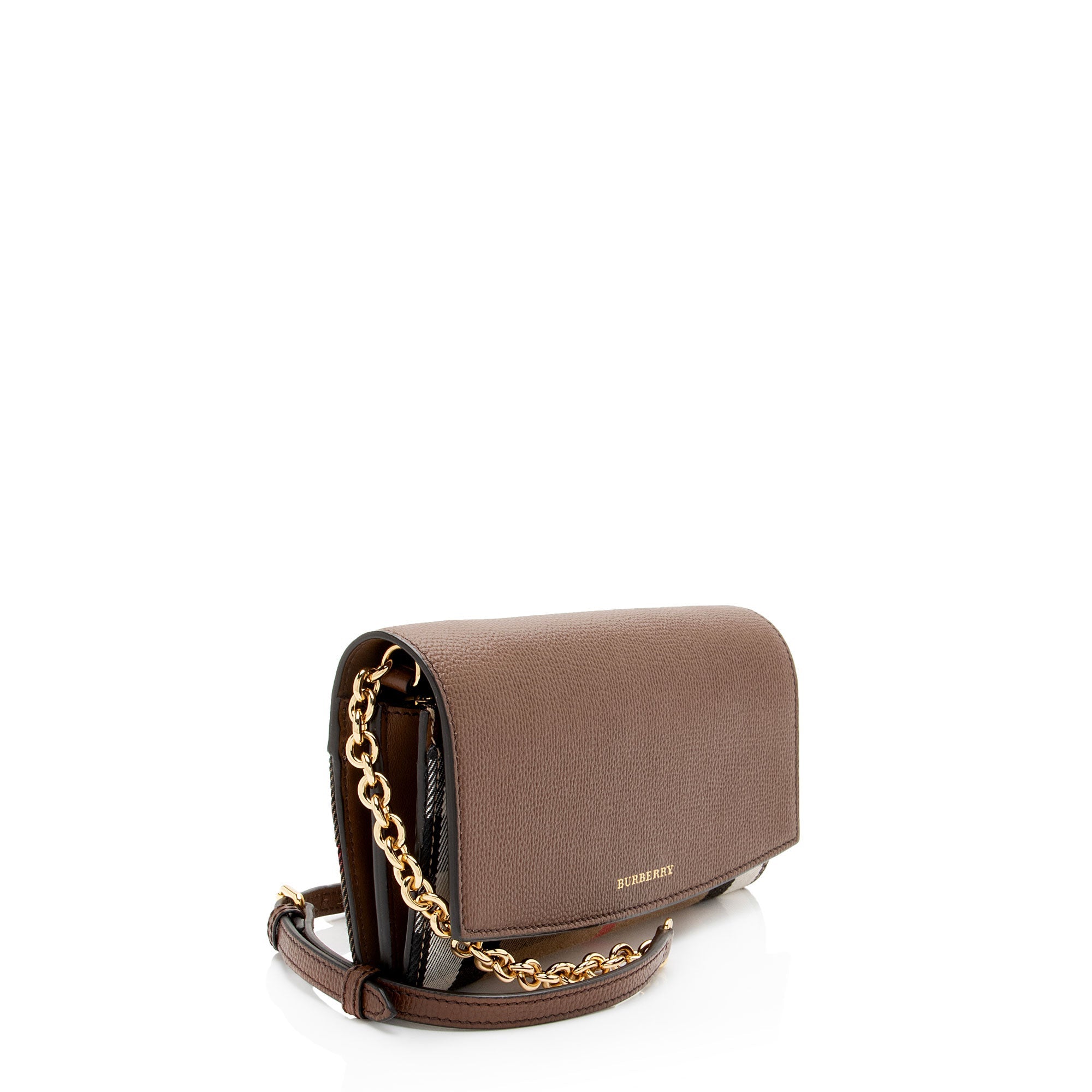 Burberry House Check Henley Chain Wallet