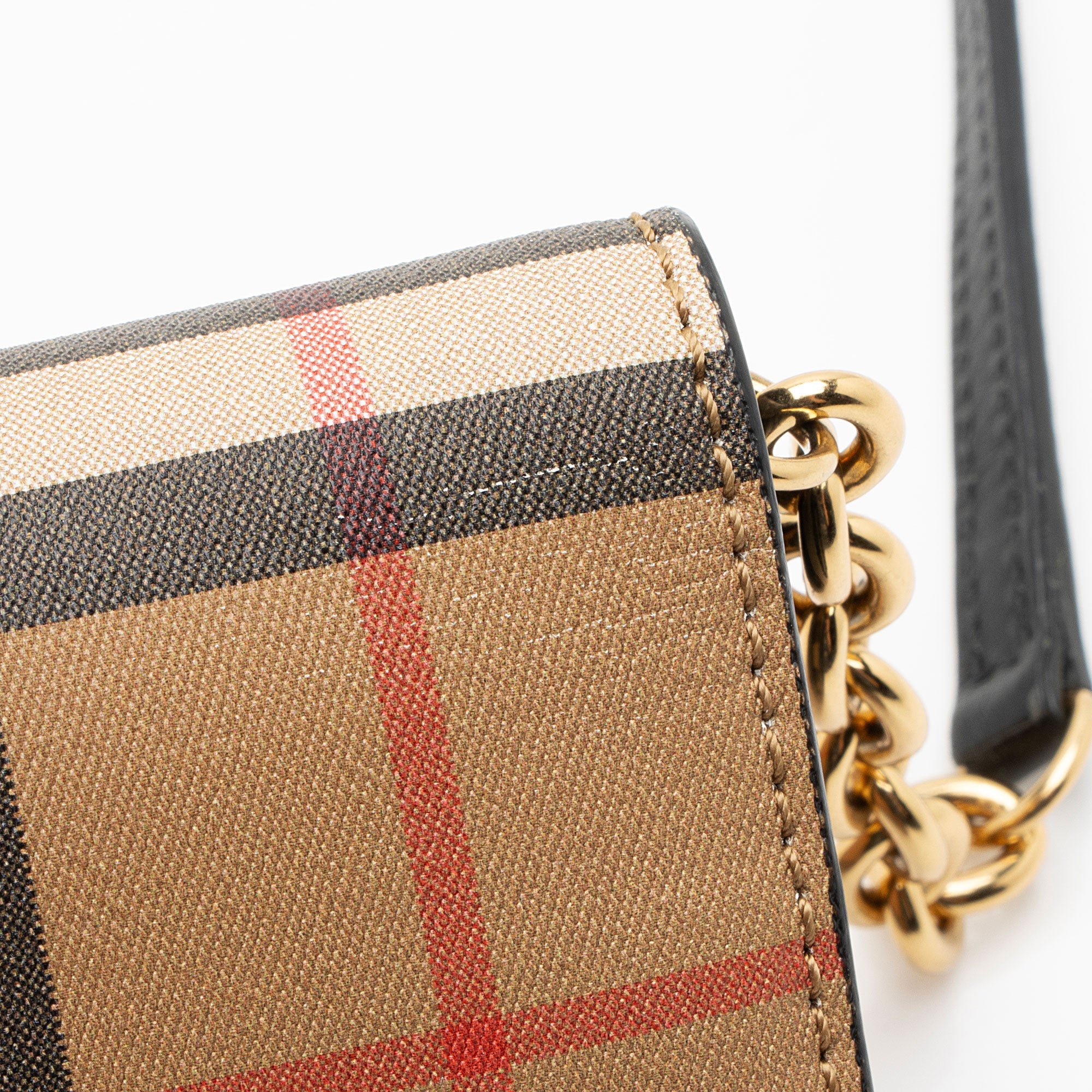 Burberry House Check Henley Chain Wallet