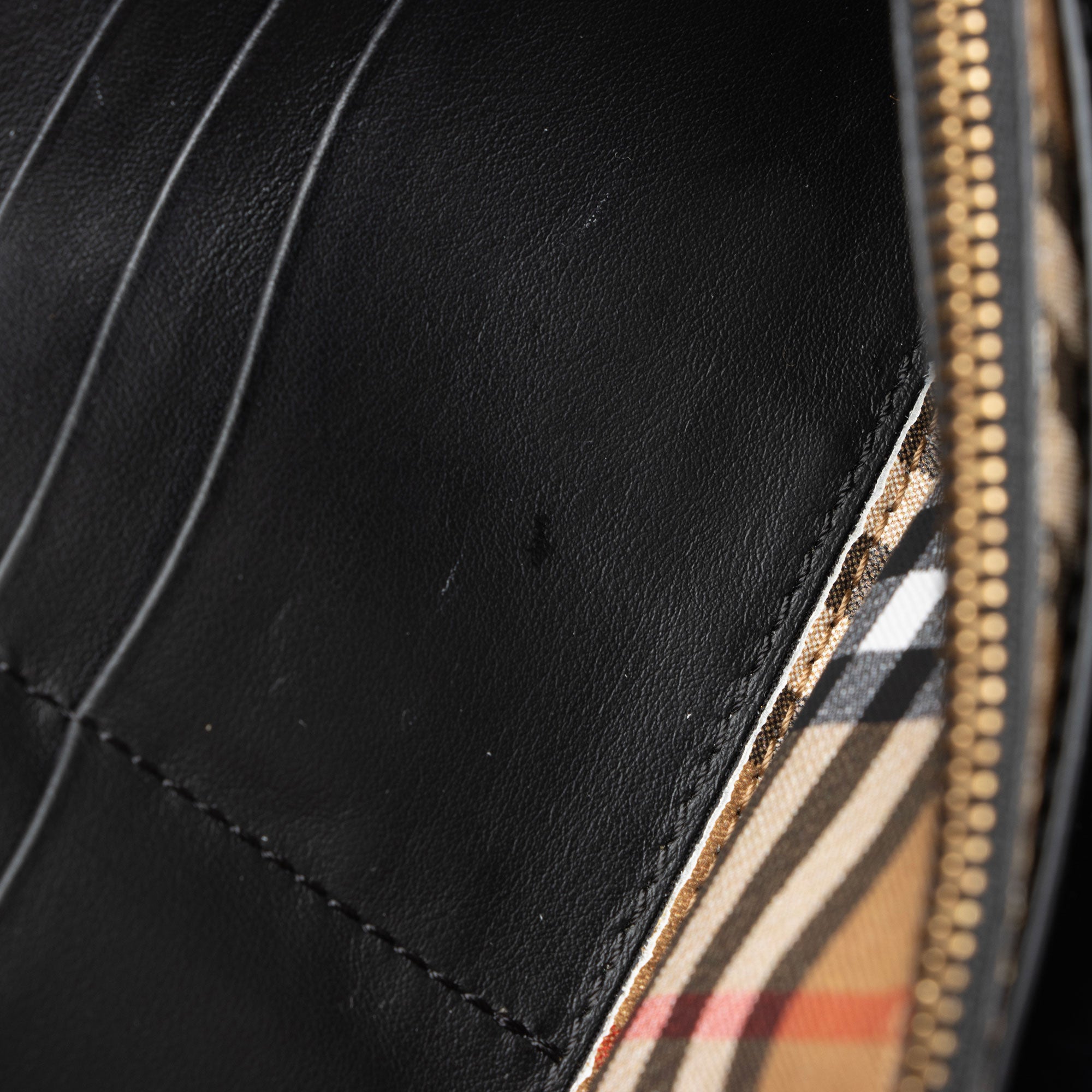 Burberry House Check Henley Chain Wallet