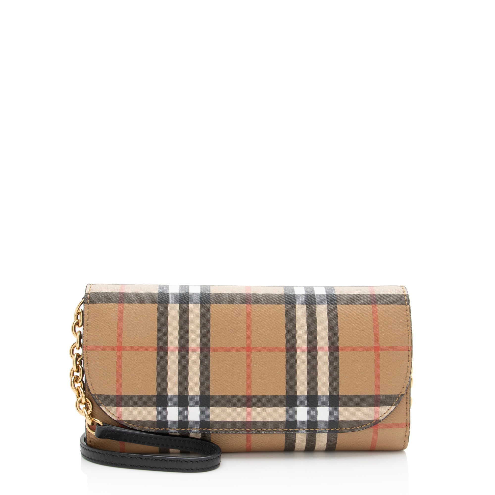 Burberry House Check Henley Chain Wallet