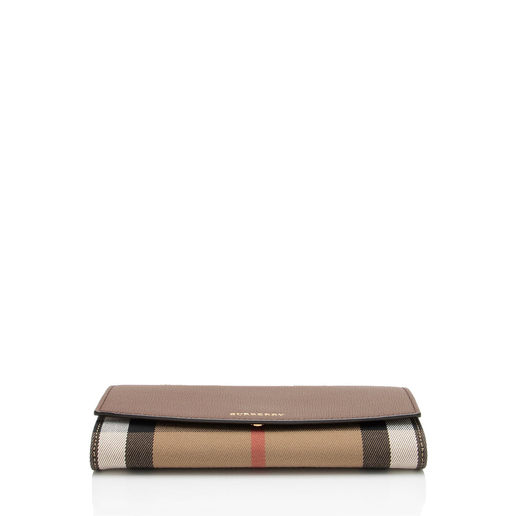 Burberry House Check Henley Chain Wallet