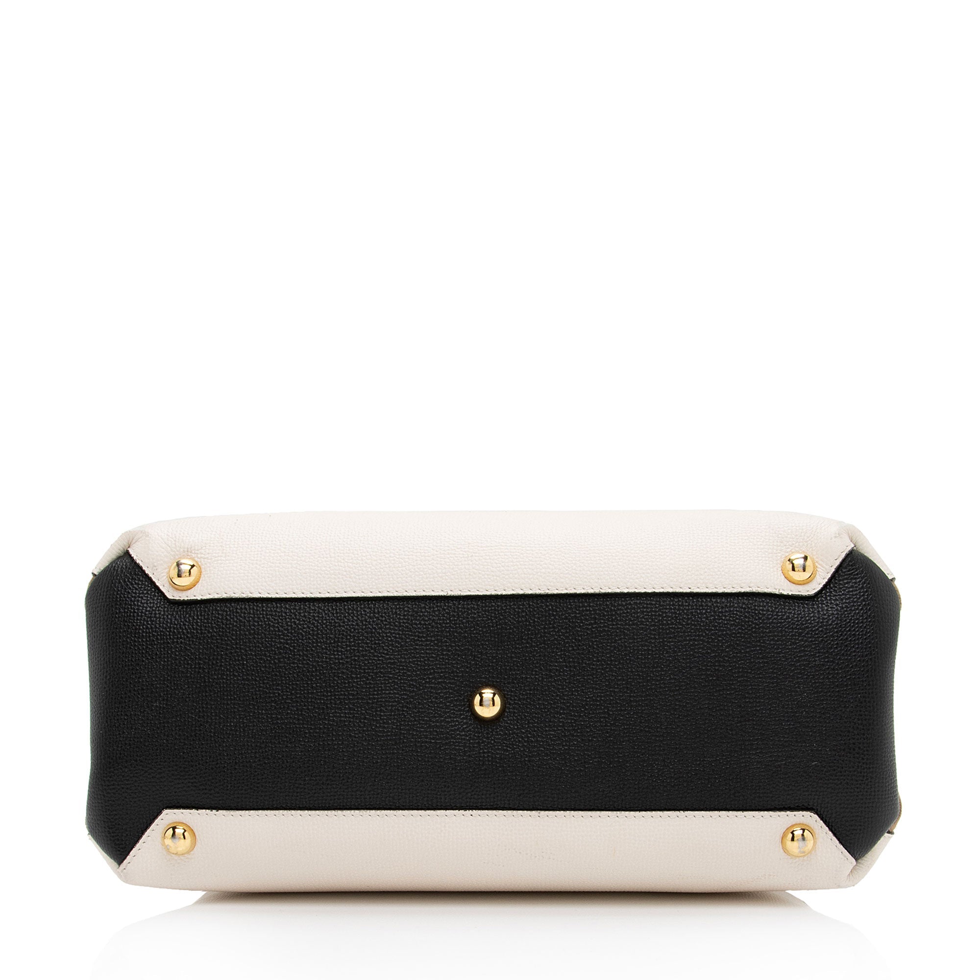 Burberry House Check Leather Banner Medium Tote (SHF-IHmkgX)