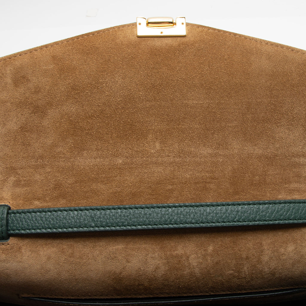Burberry House Check Macken Chain Small Crossbody (SHF-WiRnsG)