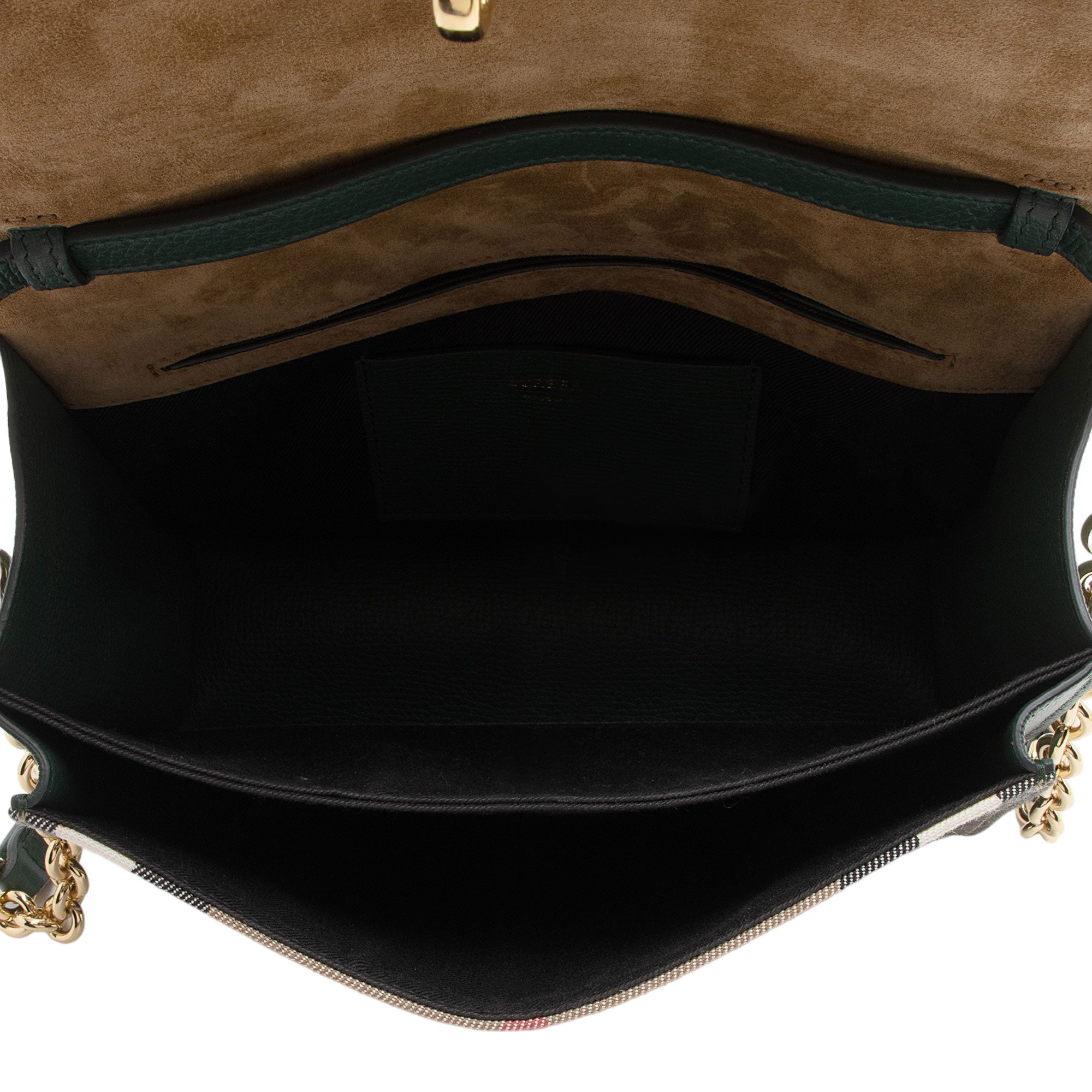 Burberry House Check Macken Chain Small Crossbody (SHF-WiRnsG)