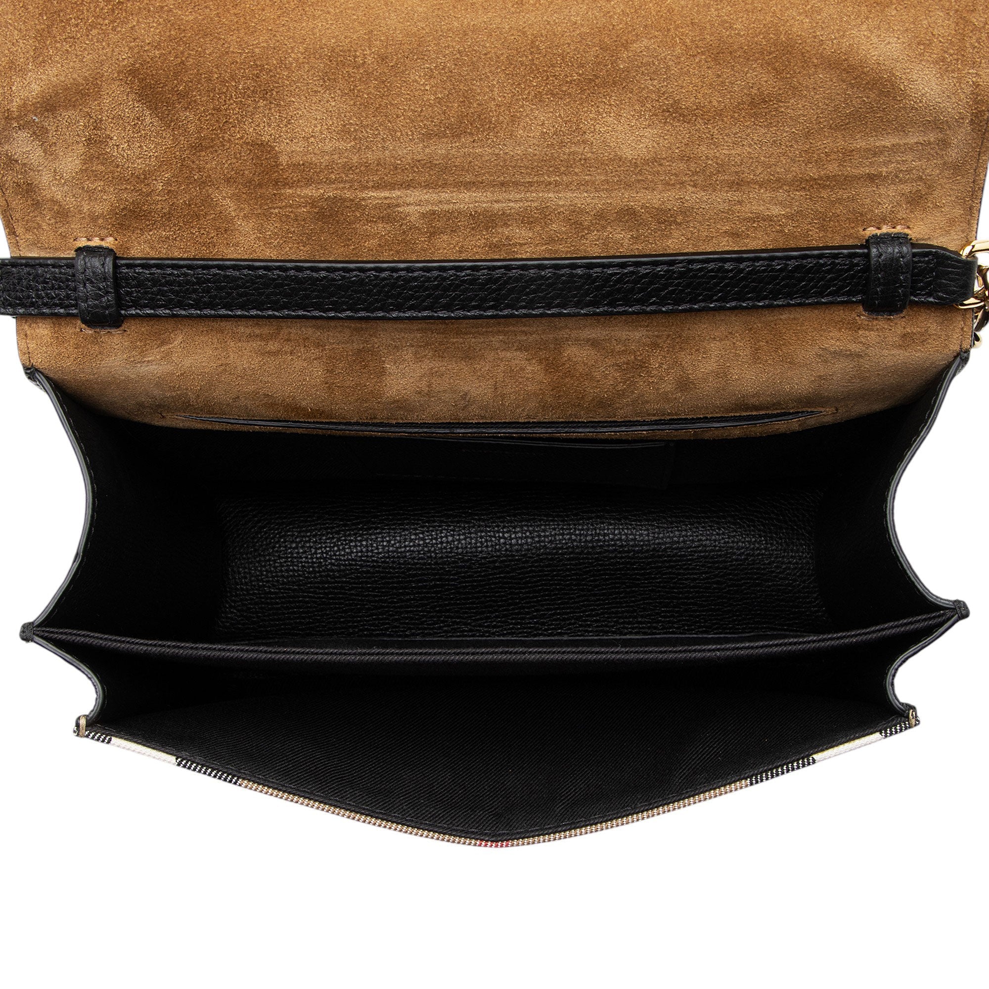 Burberry House Check Macken Chain Small Crossbody