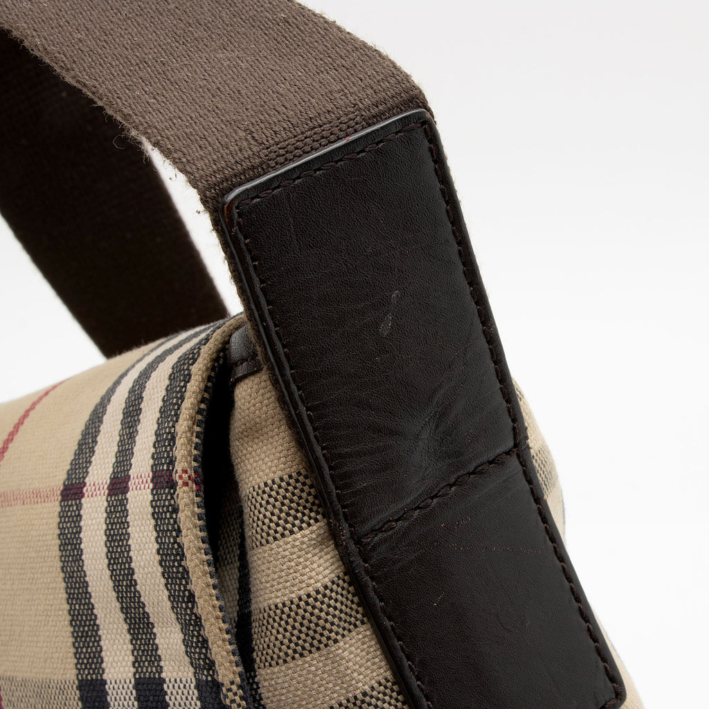 Burberry House Check Flap Messenger