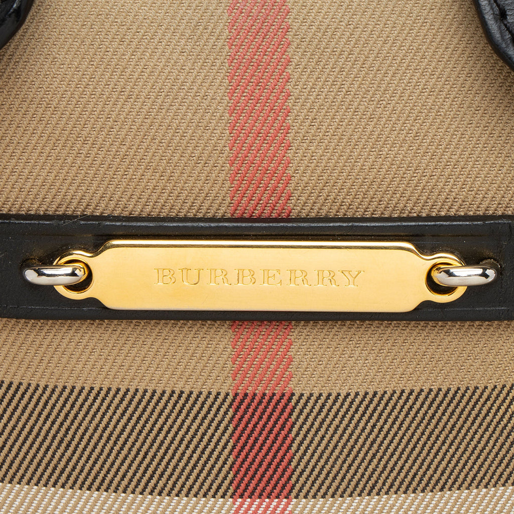 Burberry House Check Orchard Small Satchel