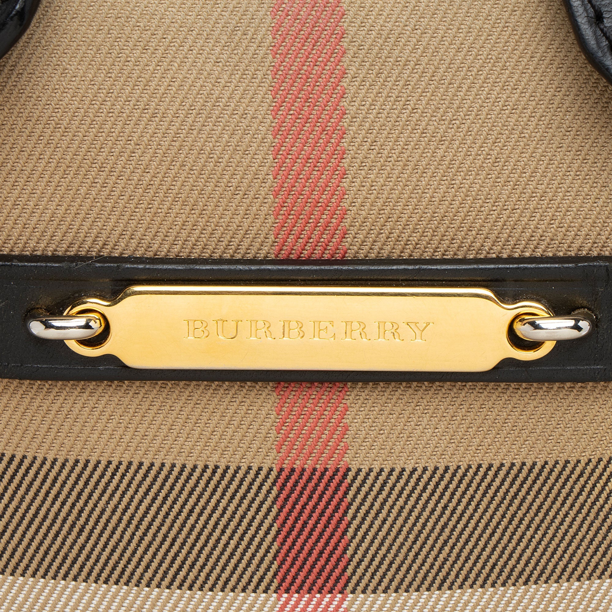 Burberry House Check Orchard Small Satchel